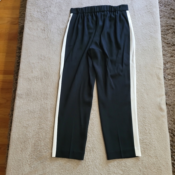 Aritzia Babaton Cohen black pant with white side stripes size 2​ - Picture 6 of 11
